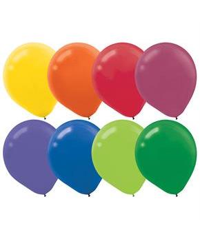 Assorted Colors Latex Balloons (72)