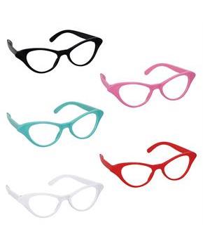 50s Cat Style Assorted Glasses (10)