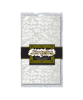 Plastic Lace Plastic Tablecover