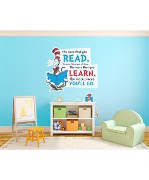 Dr. Seuss Cat in the Hat Inspirational Quote Giant