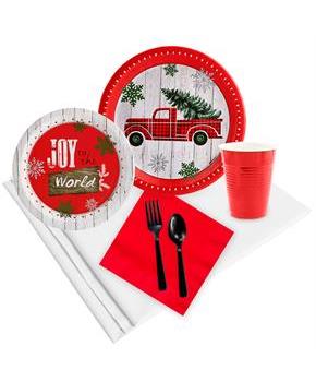 Woodland Lodge 24 Guest Party Pack