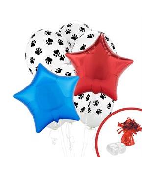 Paw Print Balloon Bouquet
