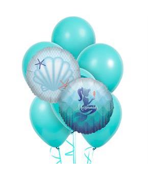 Mermaids Under the Sea 8 pc Balloon Kit