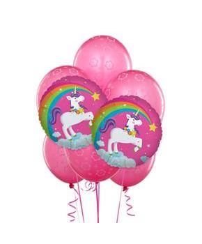 Fairytale Unicorn 8 pc Balloon Kit