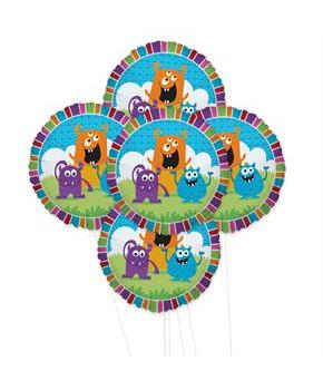 Monsters 5pc Foil Balloon Kit 18" 