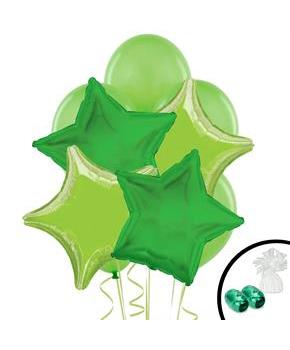 Green Balloon Bouquet