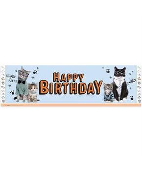 Rachael Hale Cats Rule Birthday Banner