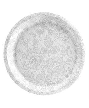 Elegant Lace Dinner Plate (8)