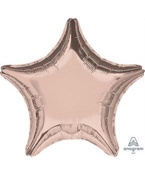 Rose Gold Star Foil Balloon