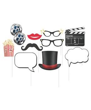 Hollywood Lights Photo Booth Props