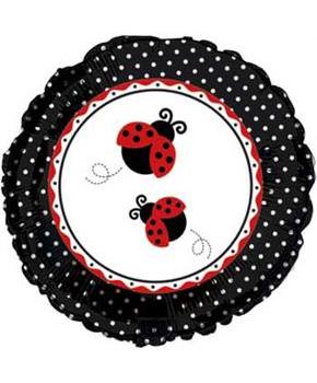 Ladybug Party Mylar Balloon (each)