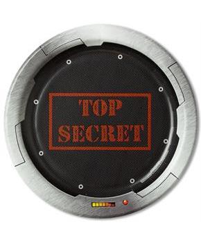 Top Secret Spy Dessert Plates (8)