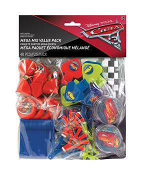 Disney Cars Mega Mix Favor Pack (For 8 Guests)
