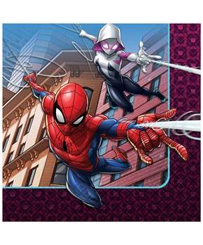 Spiderman Webbed Wonder Beverage Napkins (16)