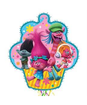 Trolls Pull String Pinata