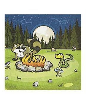 Camp Adventure Lunch Napkins(16)