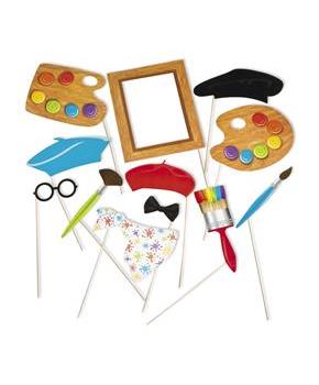 Little Artist Photo Stick Props(12)