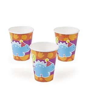 Little Dino 9 oz Paper Cups (8)