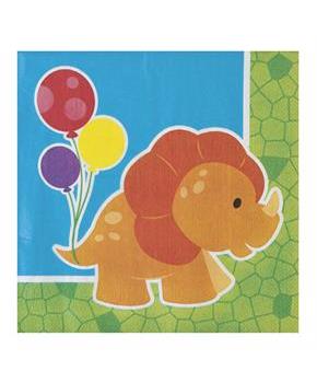 Little Dino Luncheon Napkins (16)