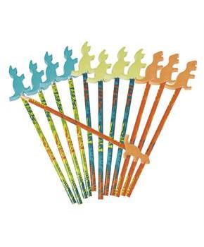 Dino Dig Pencils W/Erasers(12)