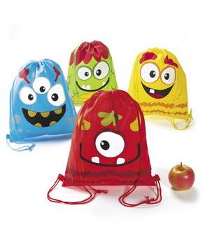 Silly Monster Drawstring Backpack(12)