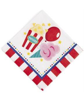 Carnival Beverage Napkins(16)
