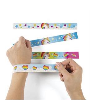 Unicorn Slap Bracelets(12)