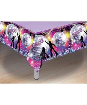 Disco Party Decor Tablecover