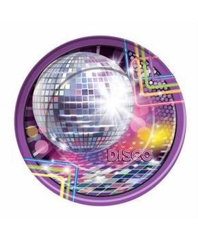 Disco Party Decor Dinner Plates(8)