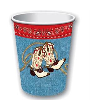 Way Out West Decor 9 oz Paper Cup(8)