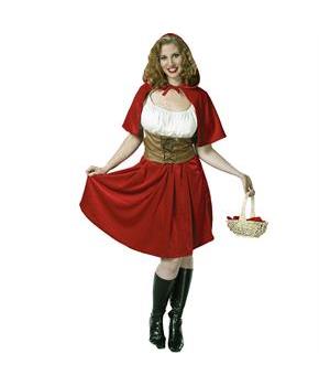 Red Riding Hood Plus Adult Costume