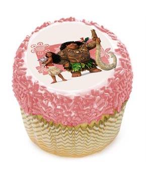 Moana 2" Edible Cupcake Topper (12 Images)
