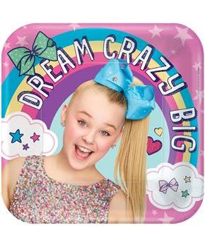 JoJo Siwa 9" Dinner Plate (8)