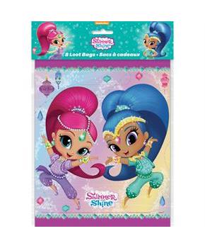 Shimmer and Shine Loot Bags (8 Count)