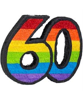 60th Birthday Pinata
