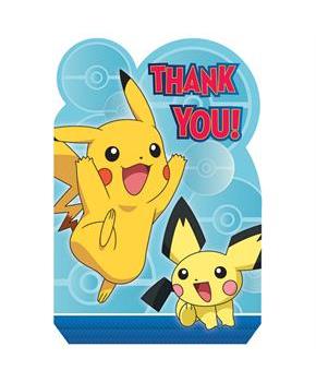 Pokemon Core Thank You Cards (8)