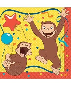 Curious George Luncheon Napkins (16)