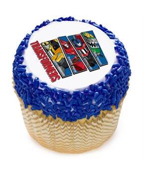 Transformers 2" Edible Cupcake Topper (12 Images)