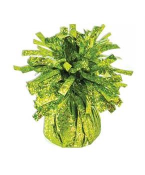 Lime Green Foil Balloon Weight (1)