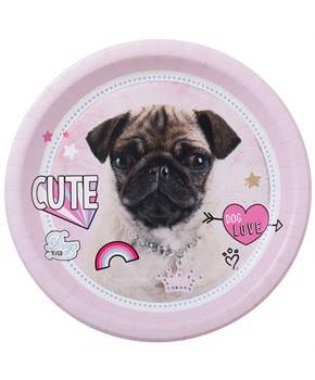 Rachael Hale Dog Love Dinner Plates 