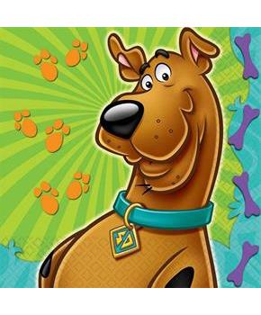 Scooby Doo Beverage Napkins (16 Pack)