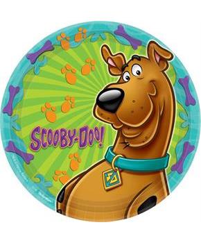 Scooby Doo 9" Lunch Plates (8 Pack)