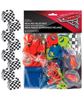 Disney Cars Filled Favor Box Kit (for 8 Guests)