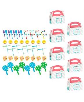 Spa Party Filled Favor Box Kit (For 8 Guests)