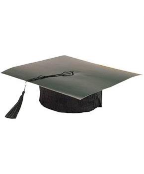 Black Paper Graduation Cap (Each)