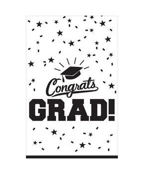 Graduation Table Cover White Each