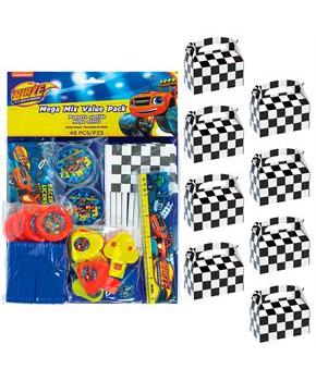 Blaze and the Monster Machines Filled Favor Box Kit (For 8 Guests)