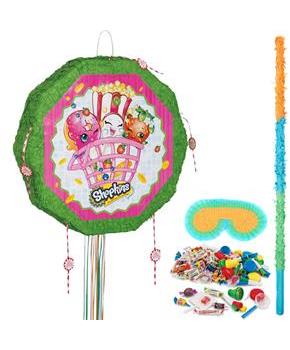 Shopkins Drum Pull Pinata Kit