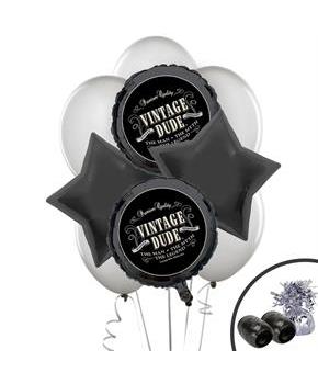 Vintage Dude Balloon Bouquet Kit