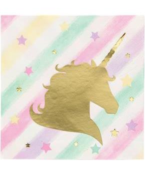 Unicorn Sparkle Beverage Napkin (16)